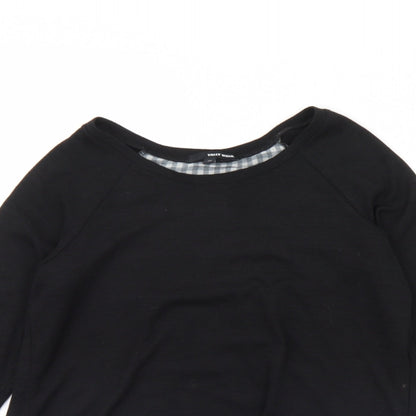 Womens UK Size XS TALLY WEiJL Black Pullover Jumper