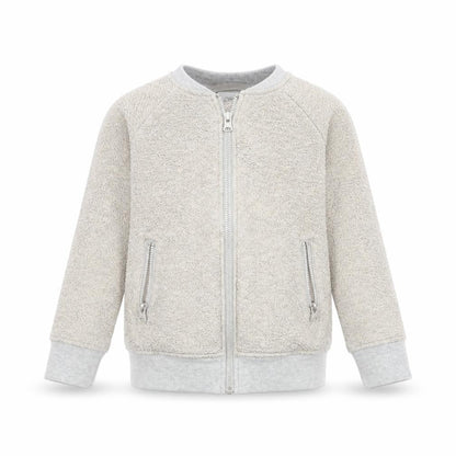 Front view of Next girls’ pink jacket, size 5, years