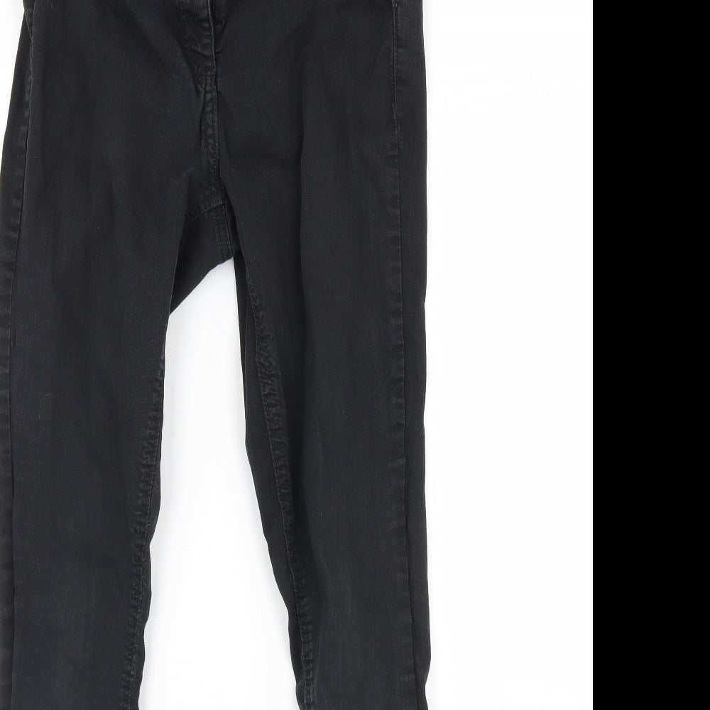 George Womens Black  Denim Skinny Jeans Size 10 L29 in