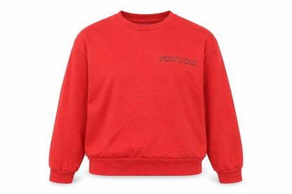 Womens UK Size S Primark Red Pullover Jumper