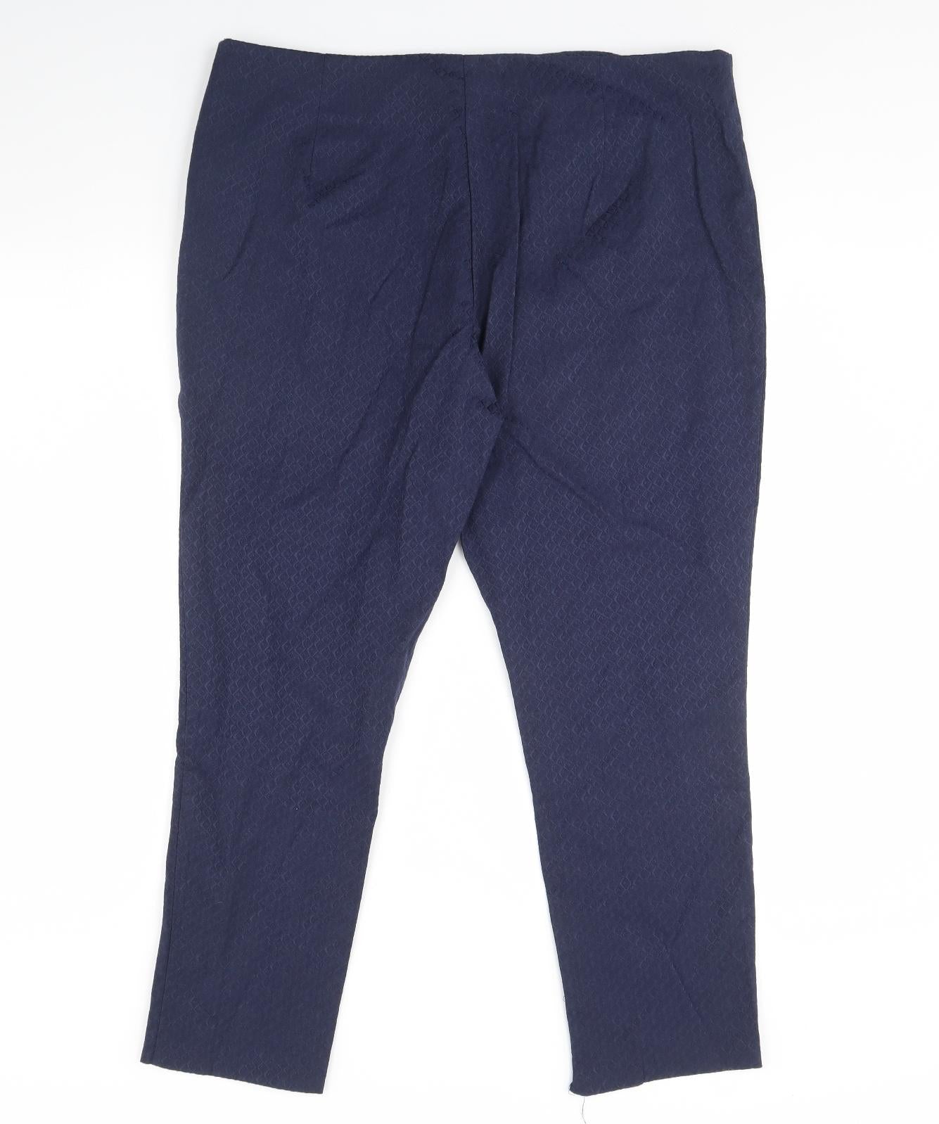 F&F Womens Blue   Trousers  Size 40 in L29 in