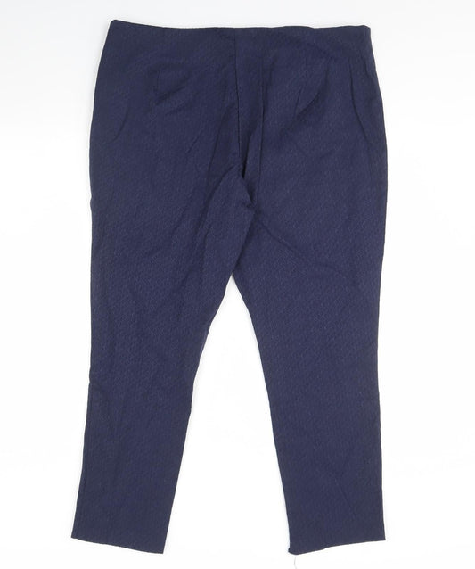 F&F Womens Blue   Trousers  Size 40 in L29 in