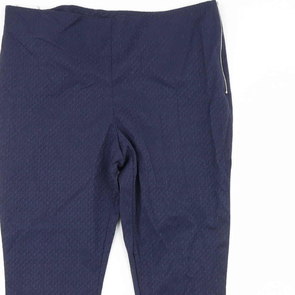 F&F Womens Blue   Trousers  Size 40 in L29 in