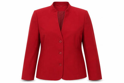 Womens UK Size 14 EWM Regular Red Blazer