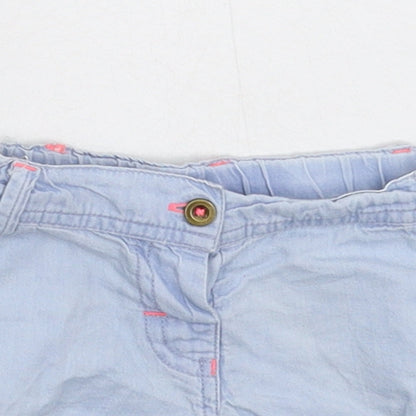 Young Dimension Girls Blue  Denim Cropped Jeans Size 9-12 Months  - Shorts