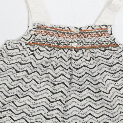 NEXT Girls Multicoloured Geometric  Tank Dress  Size 9-12 Months