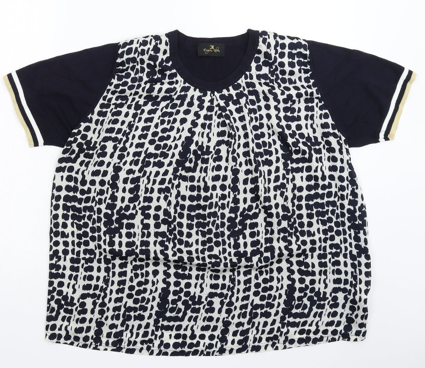 Eugen Klein Womens Multicoloured   Basic Blouse Size 20