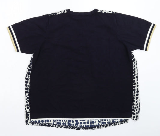 Eugen Klein Womens Multicoloured   Basic Blouse Size 20