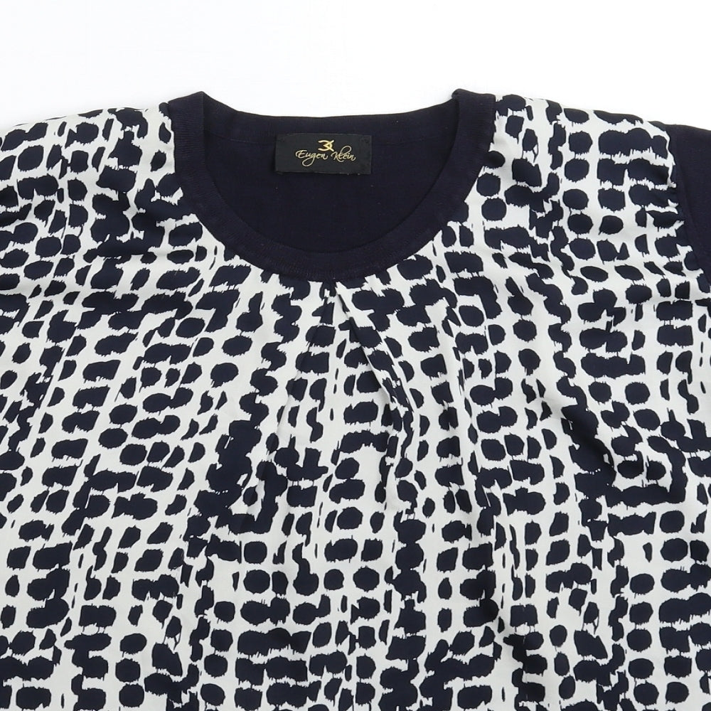 Eugen Klein Womens Multicoloured   Basic Blouse Size 20