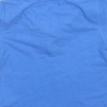 Brand and care label for F&F Baby Blue Basic Polo, size 18-24, Months