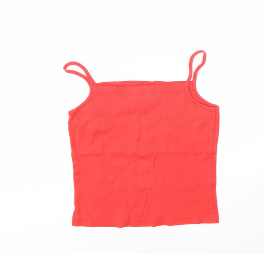 BAY Womens Red   Basic T-Shirt Size 12