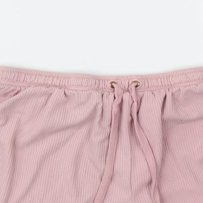 PINAPPLE  Womens Pink   Cut-Off Shorts Size S - STRECHY WAISTBAND