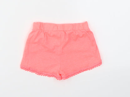 JEFF & CO  Girls Pink   Capri Trousers Size 18-24 Months