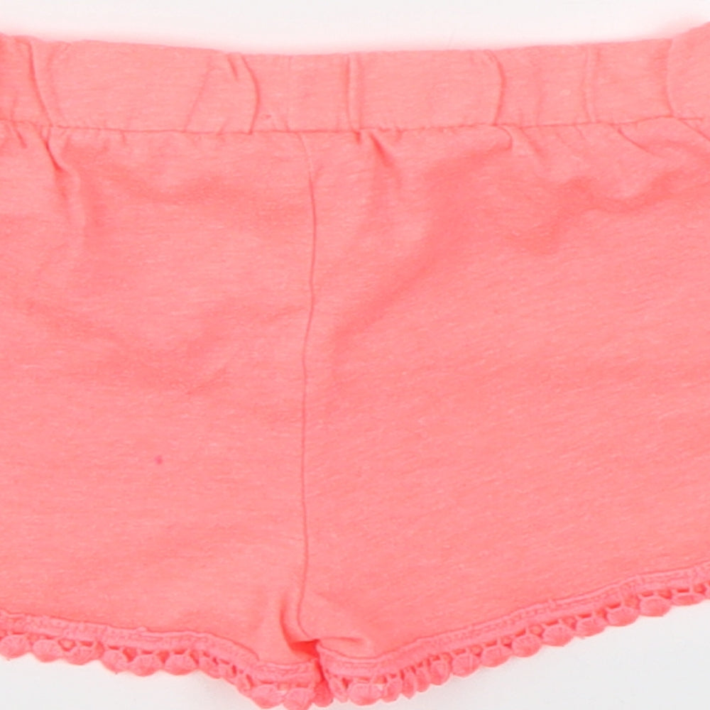 JEFF & CO  Girls Pink   Capri Trousers Size 18-24 Months
