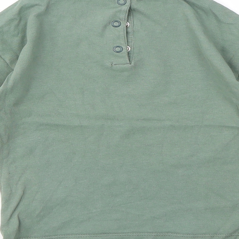 George Girls Green   Basic T-Shirt Size 12-18 Months