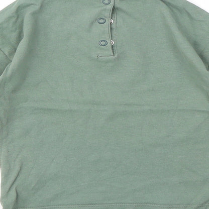 George Girls Green   Basic T-Shirt Size 12-18 Months