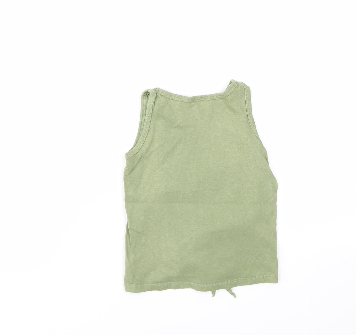SO CUTE  Girls Green   Basic T-Shirt Size 18-24 Months
