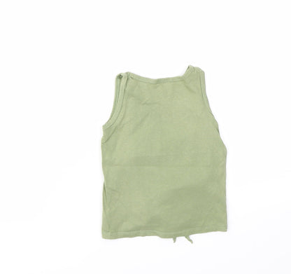 SO CUTE  Girls Green   Basic T-Shirt Size 18-24 Months