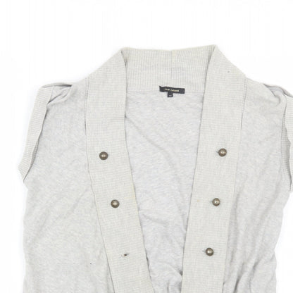 Womens UK Size 10 River Island Grey Cardigan Jumper