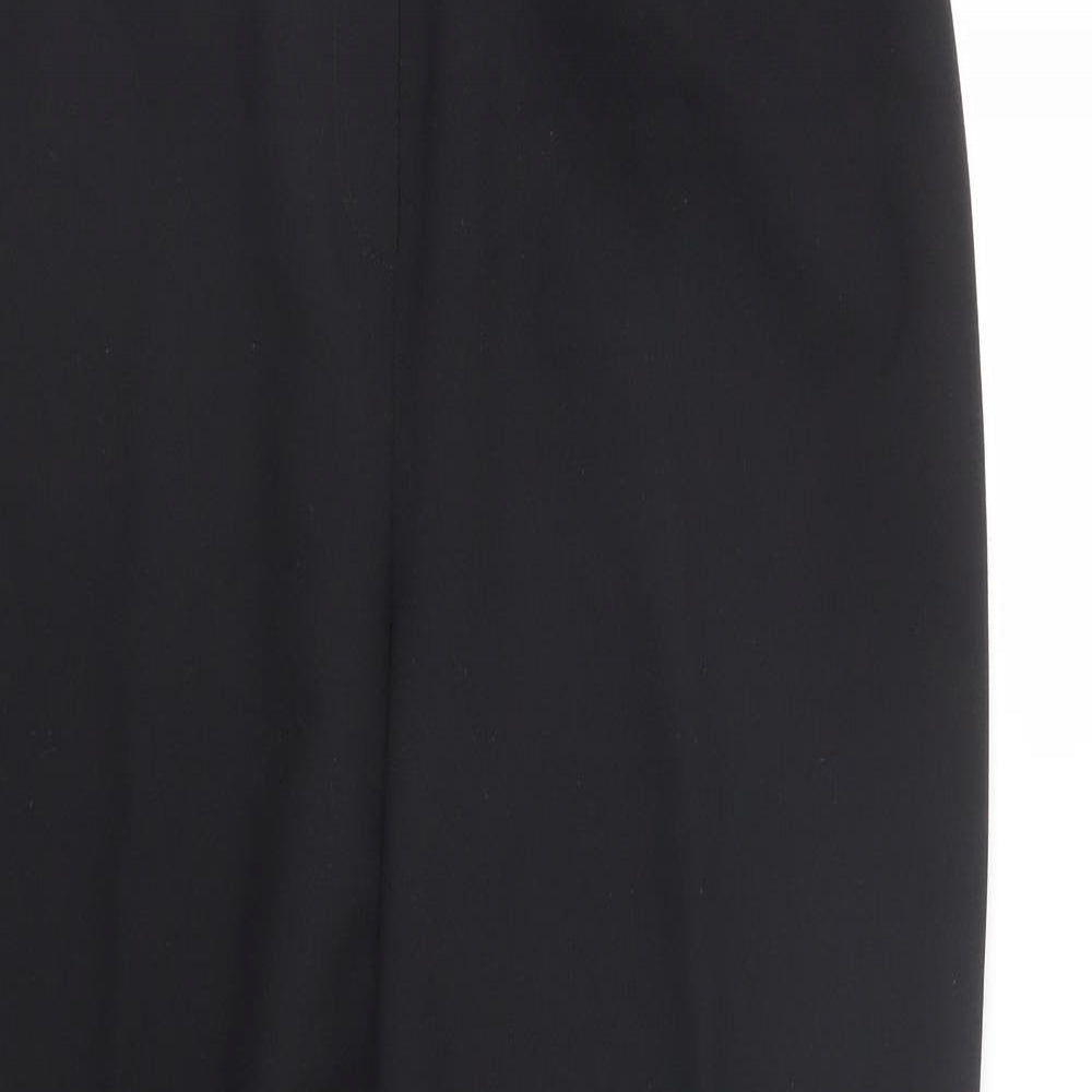 Womens UK Size 16 Modern Classics Regular Fit  Black Trousers