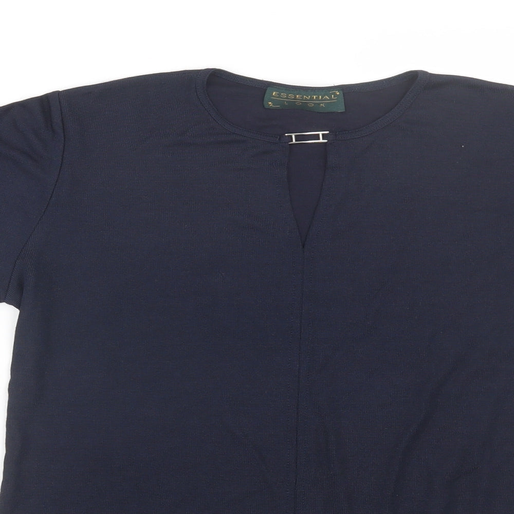 Essential look Womens Blue   Basic T-Shirt Size S
