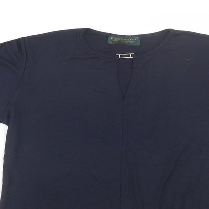 Essential look Womens Blue   Basic T-Shirt Size S