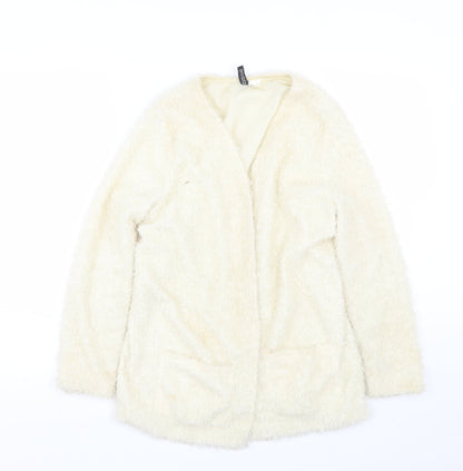 H&M Womens Beige   Cardigan Jumper Size S