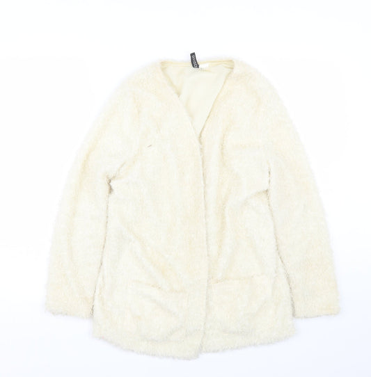 H&M Womens Beige   Cardigan Jumper Size S