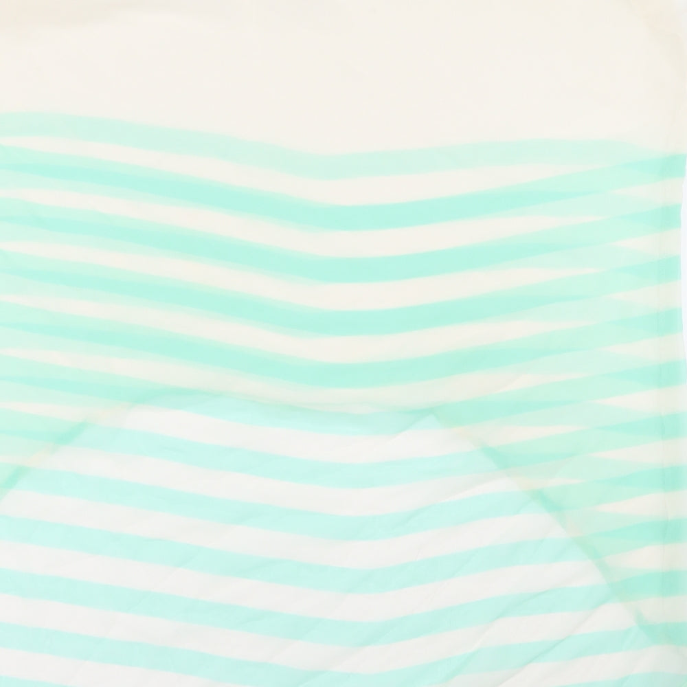 Primark Womens Beige Striped  Basic Blouse Size 12