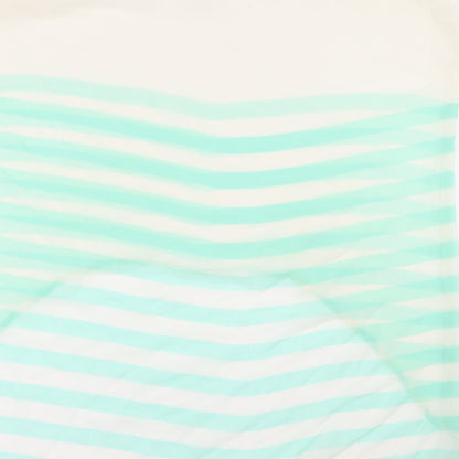 Primark Womens Beige Striped  Basic Blouse Size 12