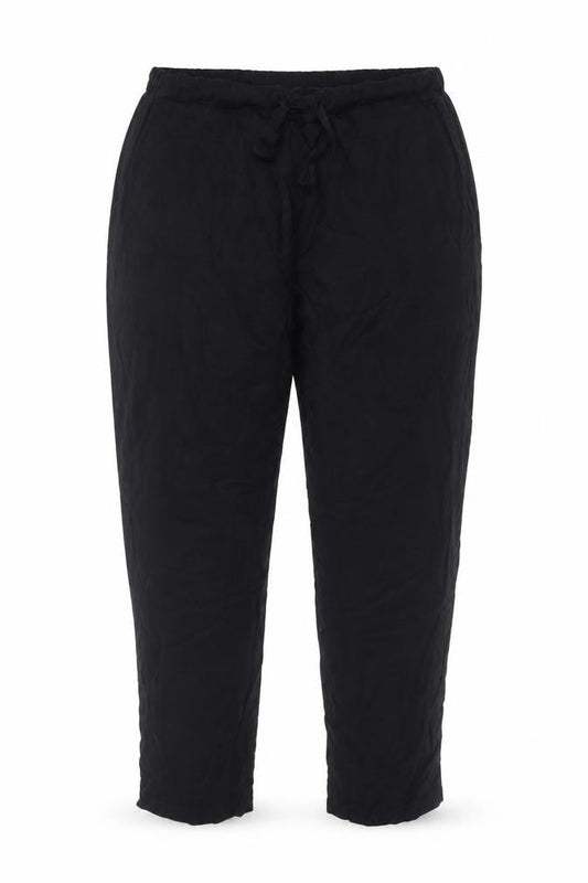 Avenue Womens Black   Capri Trousers Size 12 L28 in