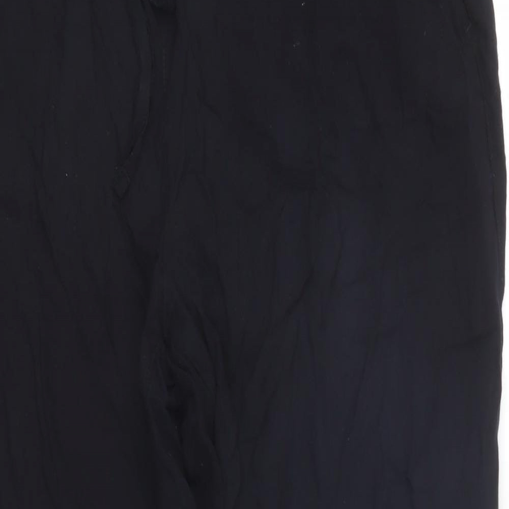 Avenue Womens Black   Capri Trousers Size 12 L28 in