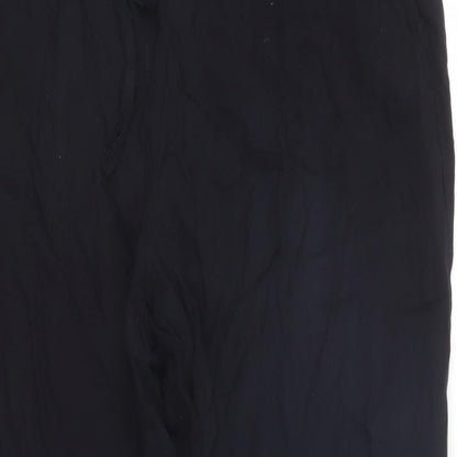 Avenue Womens Black   Capri Trousers Size 12 L28 in