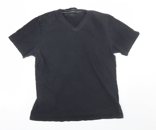NEXT Mens Black    T-Shirt Size M
