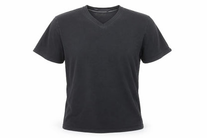 Front view of Next men’s black t-shirt, size M