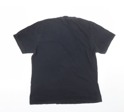 NEXT Mens Black    T-Shirt Size M