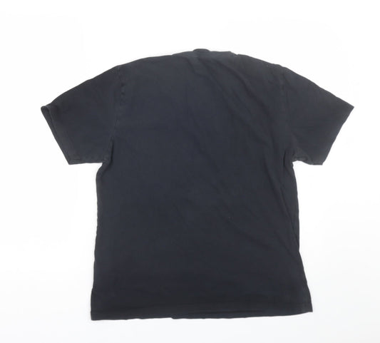 NEXT Mens Black    T-Shirt Size M