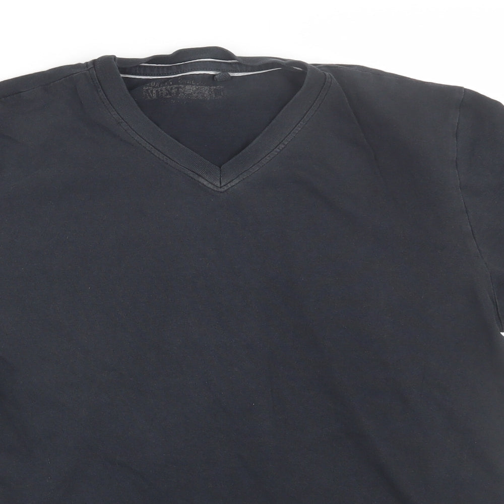 NEXT Mens Black    T-Shirt Size M