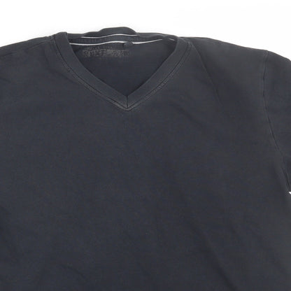 NEXT Mens Black    T-Shirt Size M