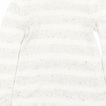 Womens UK Size 10 Peacocks White Pullover Jumper