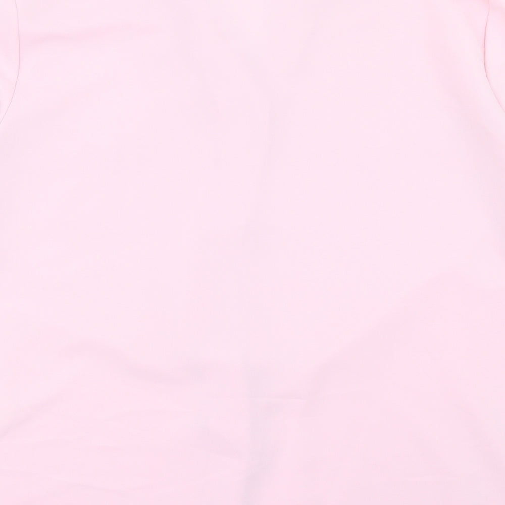 St Micheal Womens Pink   Basic Button-Up Size 14