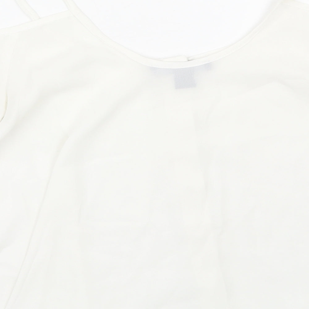 Atmosphere Womens White   Basic Tank Size 6