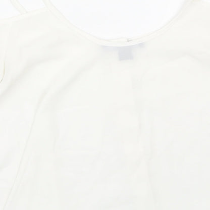 Atmosphere Womens White   Basic Tank Size 6