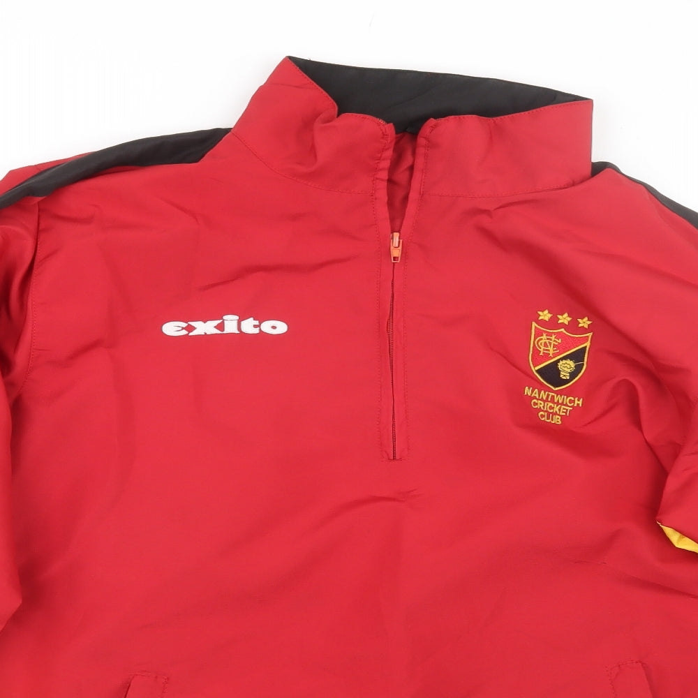 Mens UK Size L Exito Red Jacket