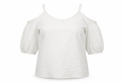 Womens UK Size 12 Bonmarche White Basic Blouse
