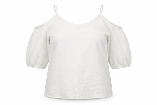 Womens UK Size 12 Bonmarche White Basic Blouse