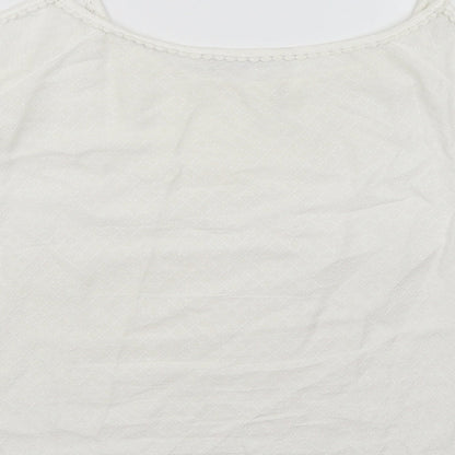 Bonmarche Womens White   Basic Blouse Size 12