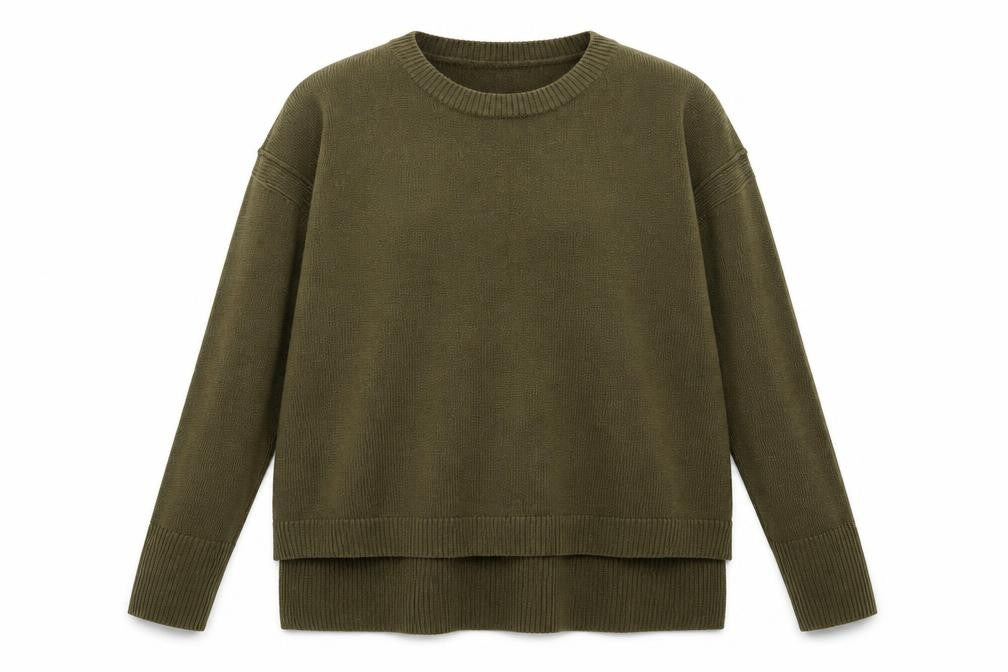 Womens UK Size S New Look Green Pullover Jumper