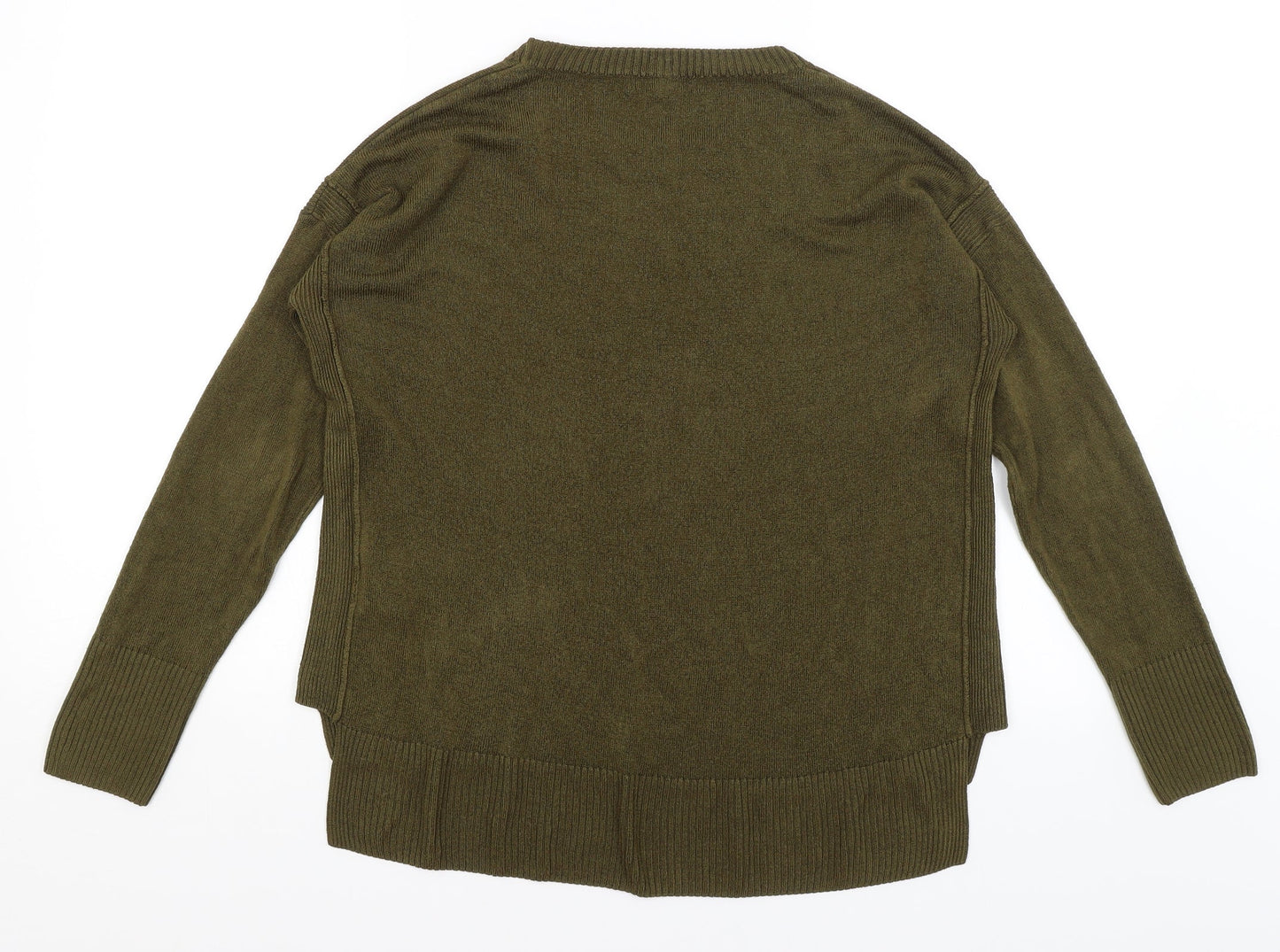 Womens UK Size S New Look Green Pullover Jumper
