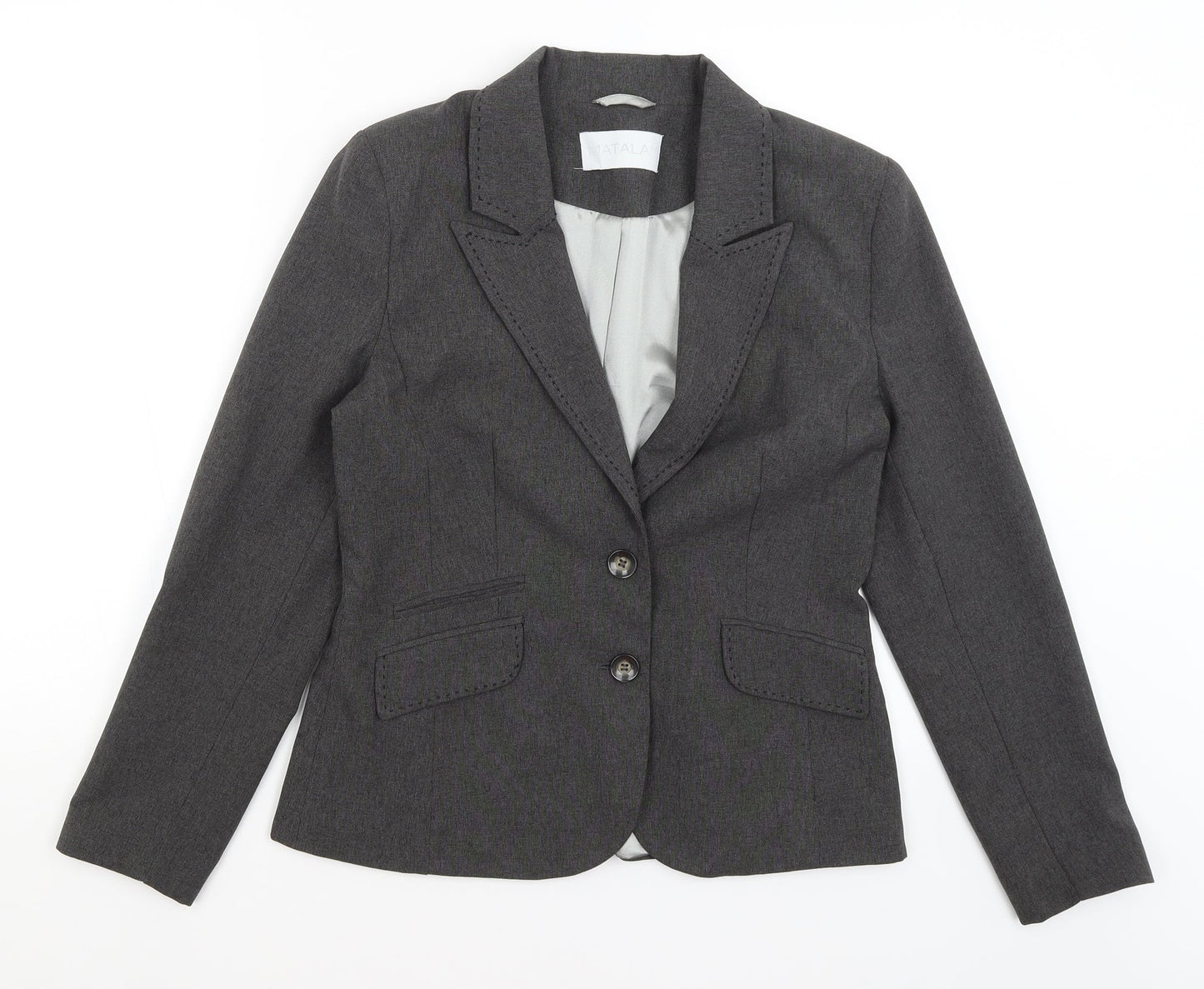 Matalan Womens Grey   Jacket Blazer Size 12